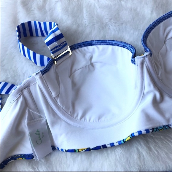 NEW Camilla Book a Shade Bustier Bikini - Picture 4 of 7